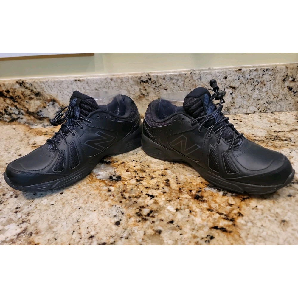 New Balance 519 Sneakers Women's Size 9 D US Black Leather Shoes WX519AB2 NEW